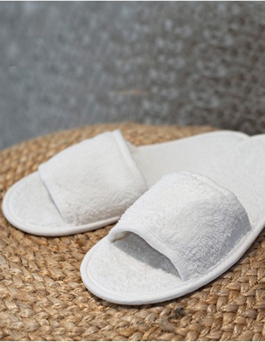 T-TC064-Classic Terry Slippers - Open Toe
